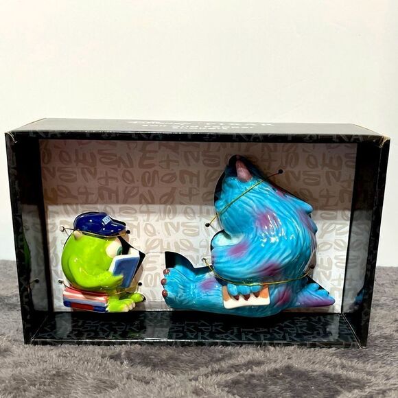 Disney Pixar Monsters University Salt and Pepper Shakers NWT - Picture 1 of 7